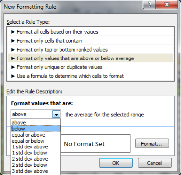 New Formatting Rule